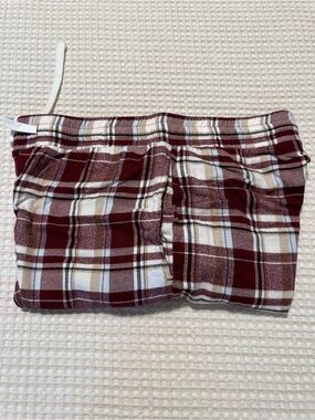 Aeropostale Maroon Plaid Pajama Pants